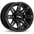 thumbnail image 1 of RockTrix RT103 12in ATV Wheel Rim 12x7 Matte Black, 4x156 Bolt Pattern, 4+3 offset, Compatible with Polaris Sportsman RZR Ranger (4/156), 1 of 8