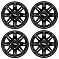 thumbnail image 1 of RockTrix RT103 4pc 12in ATV Wheels 4x110 Rims, 12x7, 5+2 Offset, For ATV UTV with IRS (Independent Rear Suspension), Compatible with Bombardier Honda Kawasaki Yamaha Suzuki 4/110 (Set of 4), 1 of 7