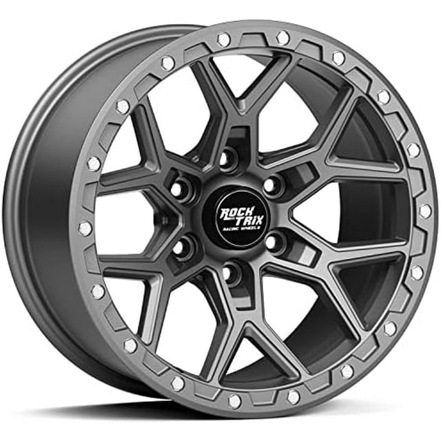 RockTrix RT107 17 Inch Wheel Compatible with 20092024 Ford F150, 2022