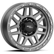 RockTrix RT110 18 inch Wheel 8x170 Compatible with Ford 1999+ F250 F350, 18x9 -12 Offset, 4.5 Backspace, Gunmetal, Also fits 2000-2005 Excursion F-250 F-350 Super Duty
