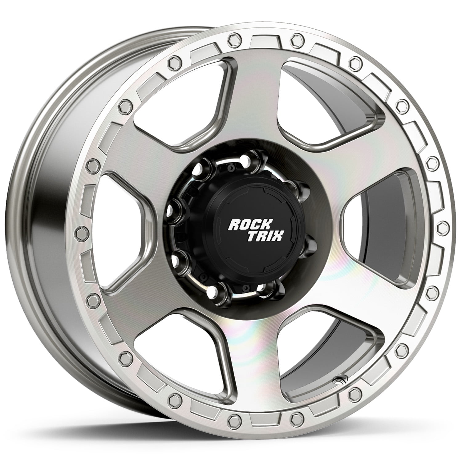 RockTrix RT112 20 inch Wheel 8x180 Compatible with Chevrolet Silverado ...