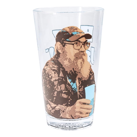 Duck Commander Si Hey Jack 16oz Clear Pint Glass