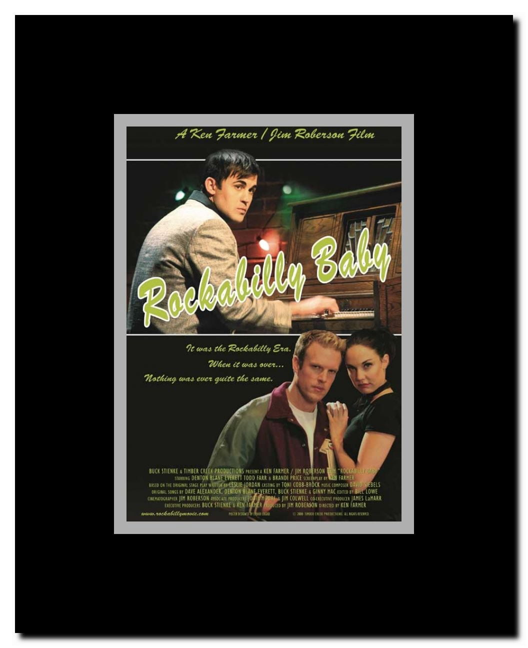 Rockabilly Baby Framed Movie Poster