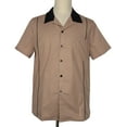thumbnail image 1 of Rockabilly Shirt Plus Size Short Sleeves Workshirts, 1 of 6