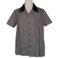 thumbnail image 1 of Rockabilly Shirt Plus Size Short Sleeves Workshirts, 1 of 5