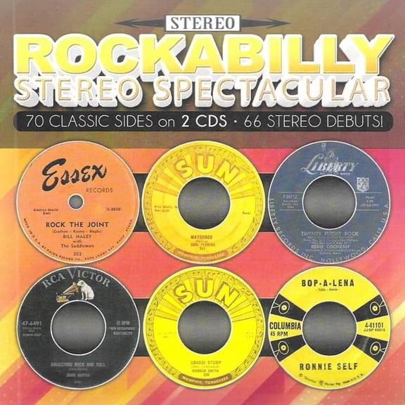 Various Artists Rockabilly Stereo Spectacular 70 Classic Sides On 66 Stereo Debuts (CD)