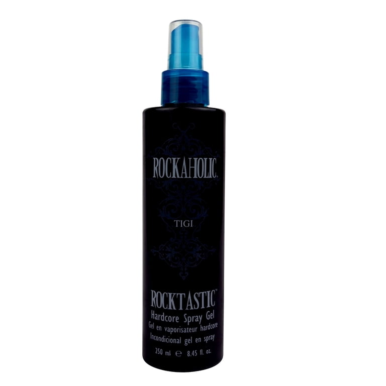 TIGI Rockaholic Rocktastic Hardcore Spray Gel - Maximum Hold, UV