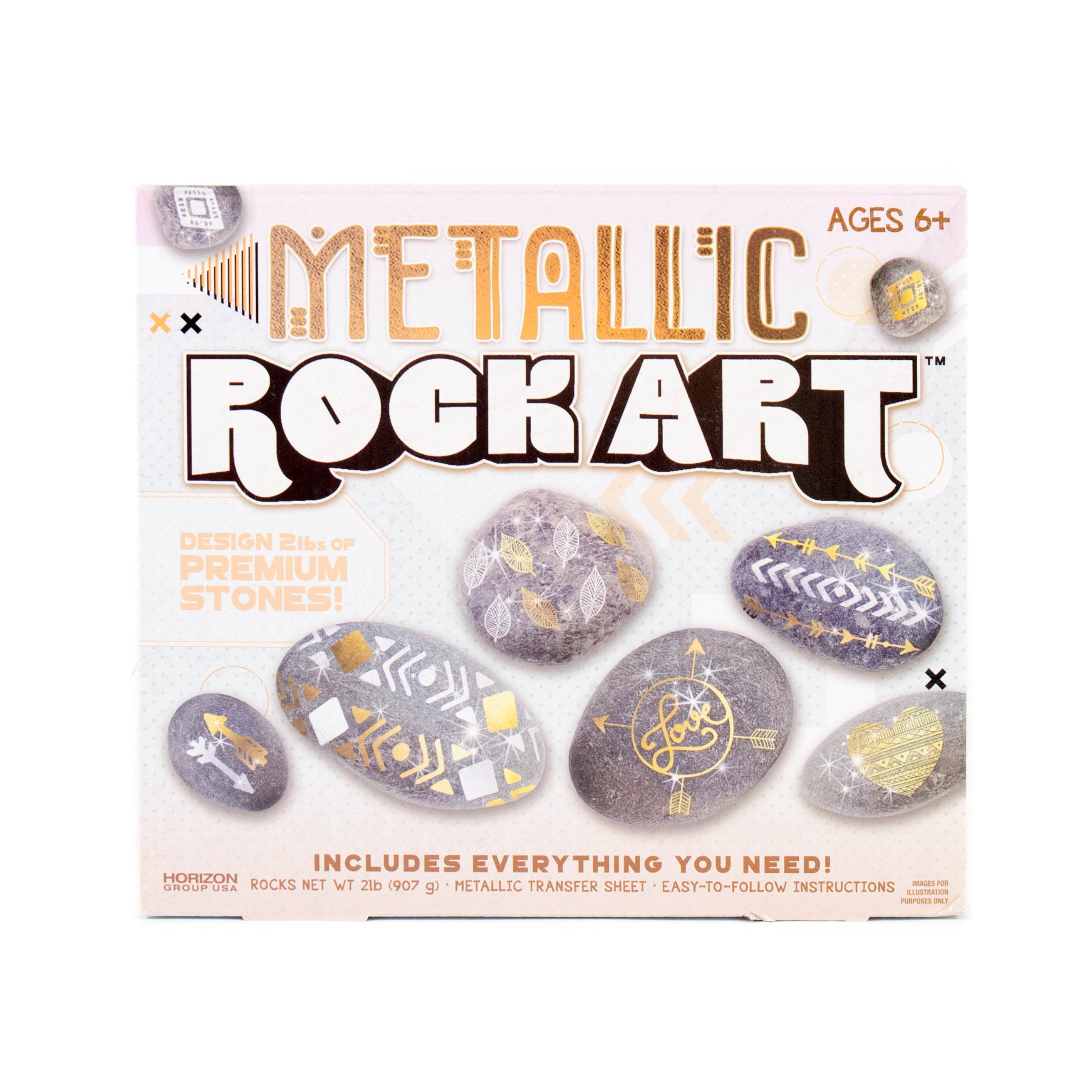 Metallic Rock Painting Kit - Rabata Cultural Center & Bookshop