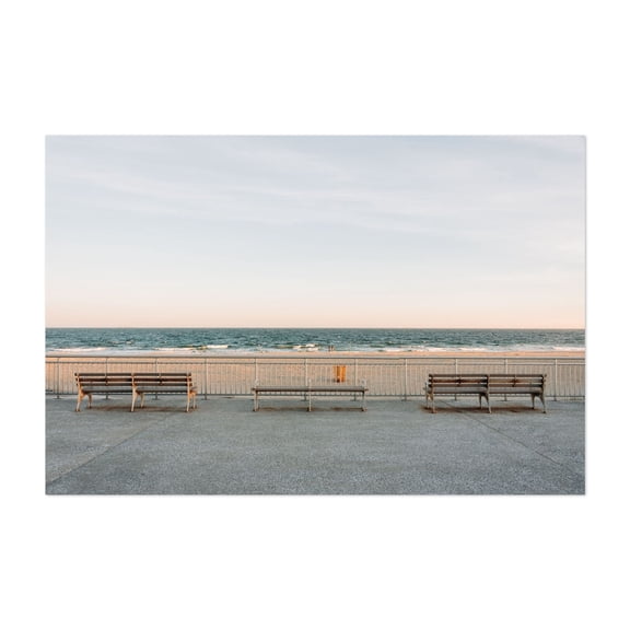 Rockaway Boardwalk 02 - Queens New York Photography Unframed Wall Art Print 5 x 7 inches