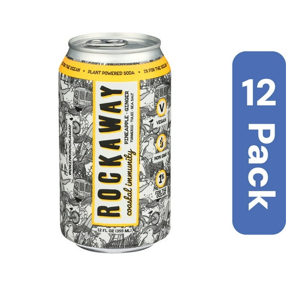 Rockaway Coastal Immunity Drink 12 fl oz (Pack Of 12)