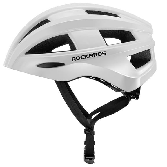 ROCKBROS Bike Taillight Helmet,Integrally Molded Safety EPS+PC Black,Suitable for Cycling and Skating