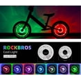 thumbnail image 1 of ROCKBROS RGB Bicycle Hub Light,Plastic Waterproof Decorative lights,Rechargable for Mountain Bike Decor, 1 of 10