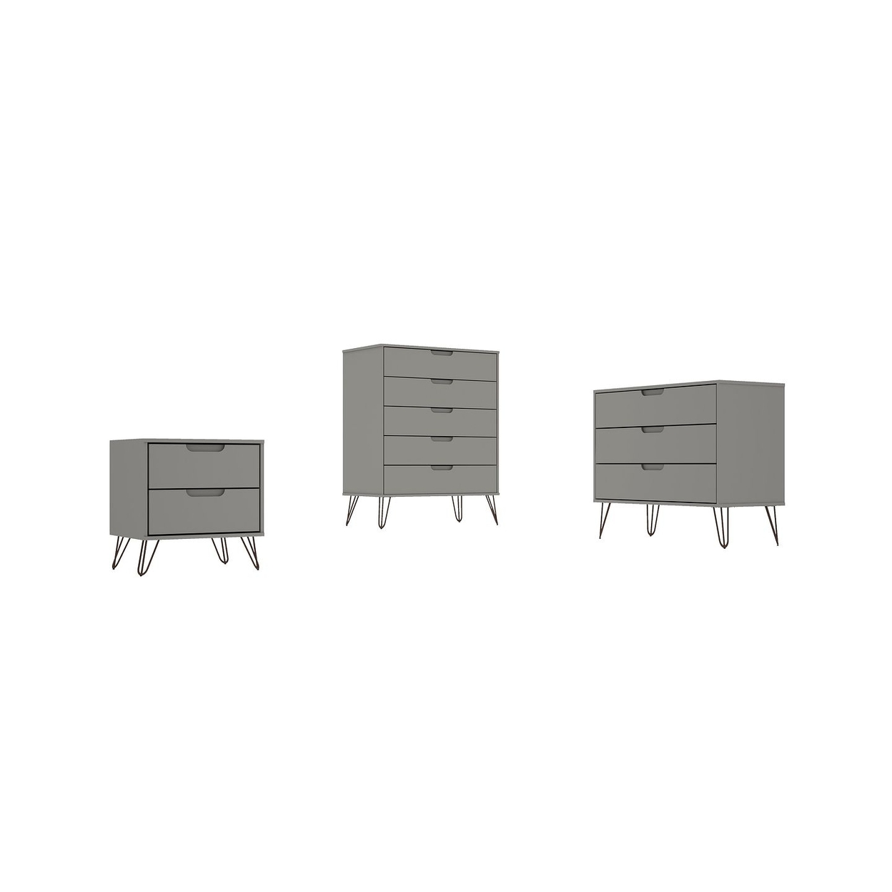 Rockefeller 3-Piece Dresser and Nightstand Set - image 1 of 3