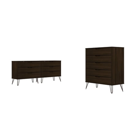 Rockefeller 5-Drawer and 6-Drawer Dresser Set