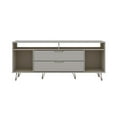 thumbnail image 1 of Rockefeller 62.99 TV Stand with Metal Legs and 2 Drawers, 1 of 3