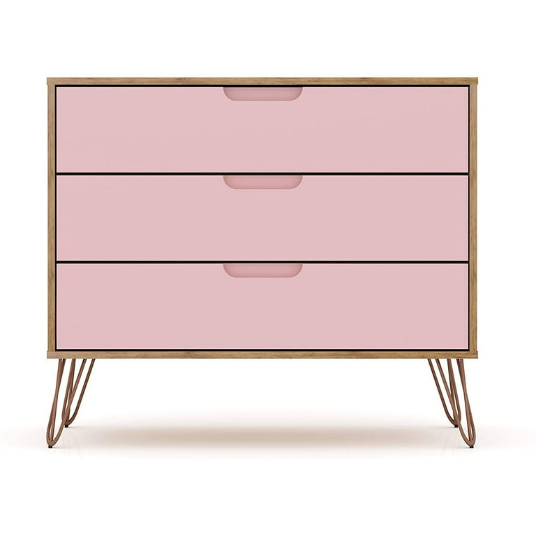 Pink modern dresser deals