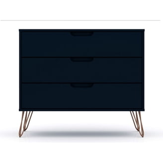 Blue 3 Drawer Dresser