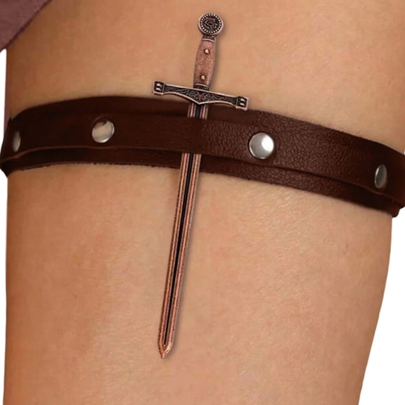 Rocker Adjustable Leather Leg Cuff Breathable PU For All Day Comfort And Bold Styling