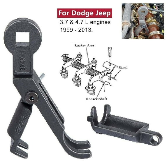 Rocker Arm Remover Installer & Valve Spring Compressor Tool 3747
