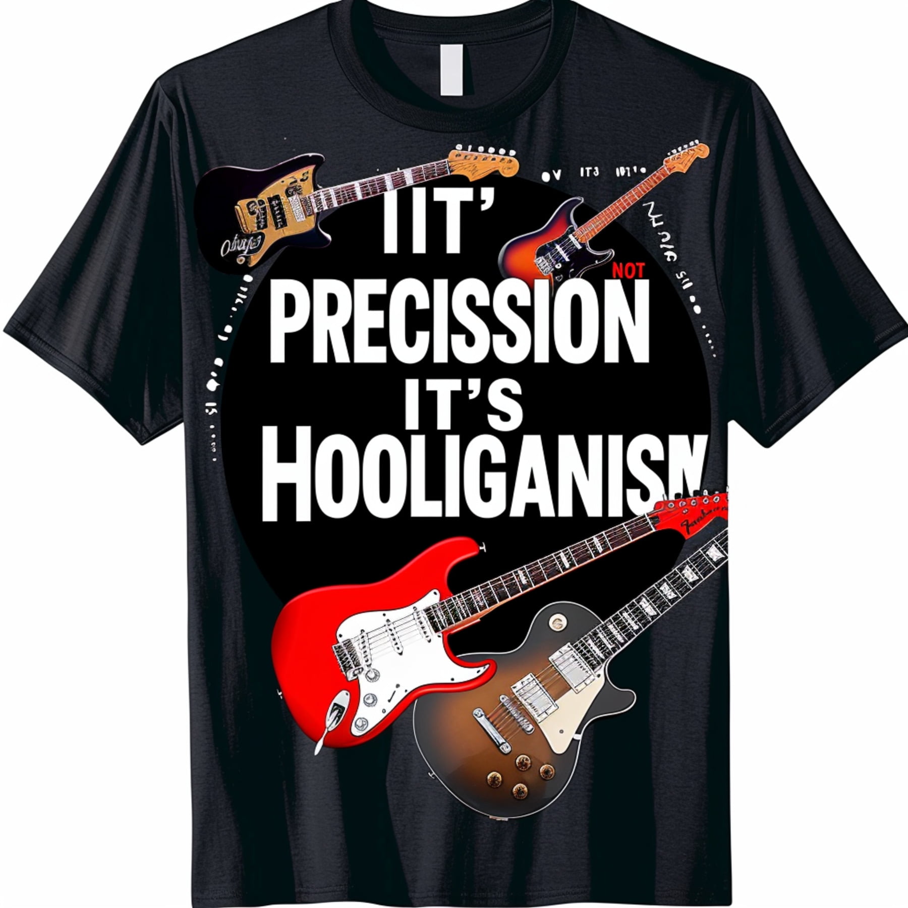 Rocker Black T Shirt: Embrace the wild side with this bold design ...