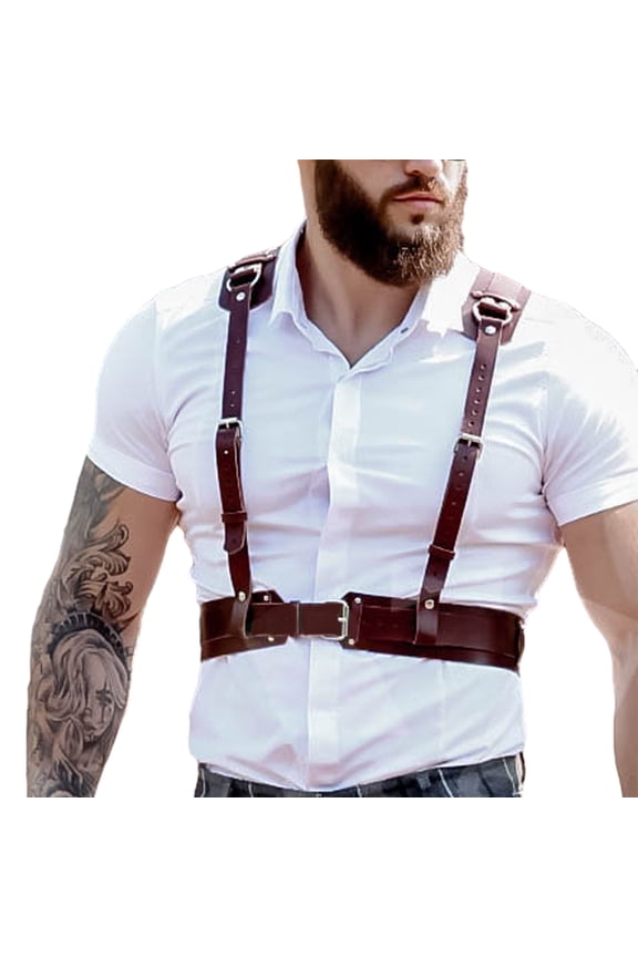 Rocker Body Accessories Punk Harness Body Chain for Men Gothic Chest Chain Body Chains Harness