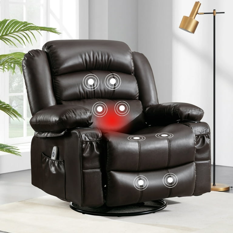 Power Lift Recliner Chair with Remote Control, PU Leather Living