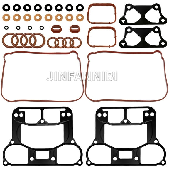 Rocker Cover Gasket Kit Set for Harley Sportster 1200 XL1200C Custom 2007-2019