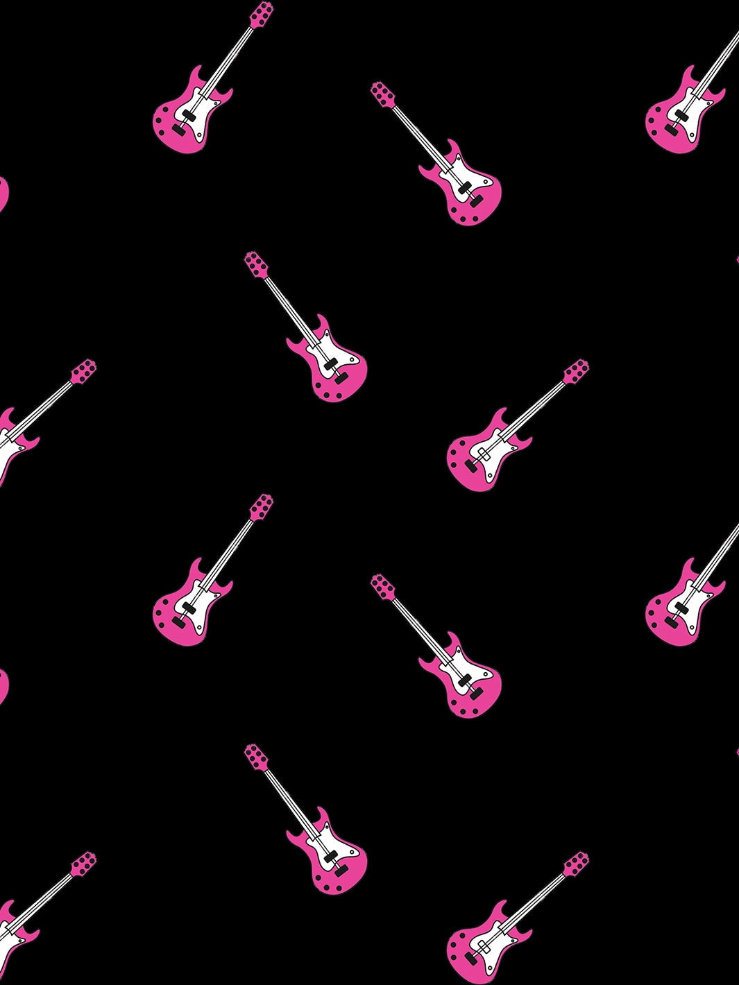 black and pink guitar wallpaper