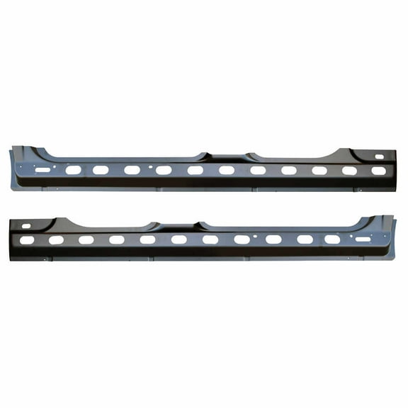 Rocker Inner Rocker Panel, Quad Cab - PAIR. Fits 02-08 Dodge Ram 1500 Pickup Truck Quad Cab, 03-09 Dodge Ram 2500 Pickup Truck Quad Cab, 03-09 Dodge Ram 3500 Pickup Truck Quad Cab