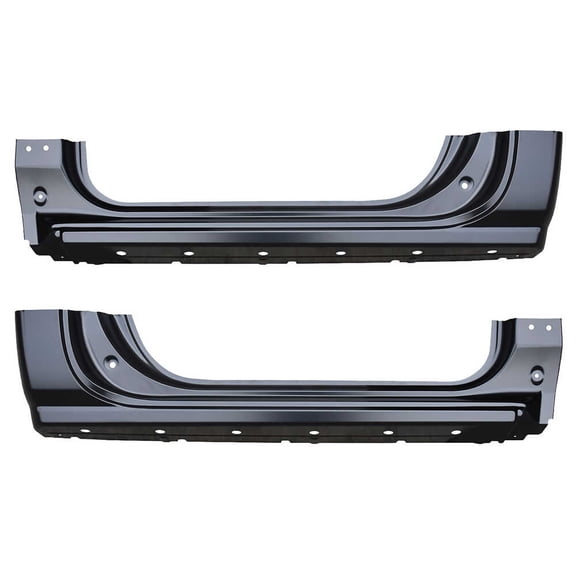 Rocker Panel - OE Style - Measurement: 57" x 14" x 7" - PAIR. Fits 14-18 Chevrolet Pickup Silverado Regular Cab, 14-18 GMC Pickup Sierra Regular Cab
