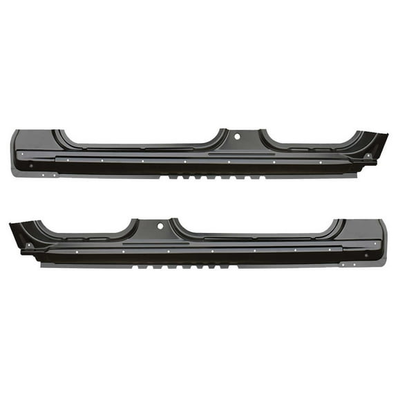 Rocker Panel OE Style with Pillar Sections - PAIR. Fits 02-07 Jeep Liberty