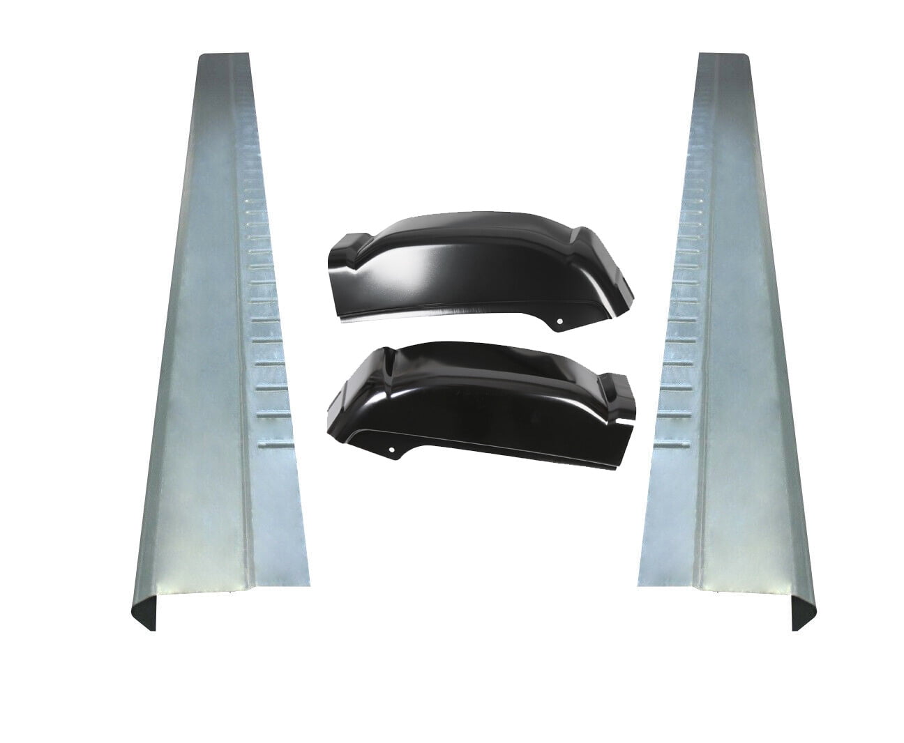 Cab Corners Compatible with 1999-2007 Chevy Chevrolet Silverado GMC Sierra 4 Door Extended Cab Trucks Replacement for 0856-115 0856-116 Black (Pair Cab Corners Compatible with 1999-2007 Chevy Chevrolet Silverado GMC Sierra 4 Door Extended Cab Trucks Replacement for 0856-115 0856-116 Black (Pair