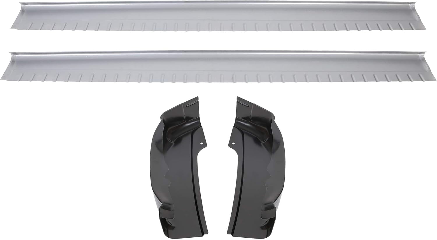 Rocker Panels Extended Cab & Cab Corners Compatible with 99-07 Chevy ...