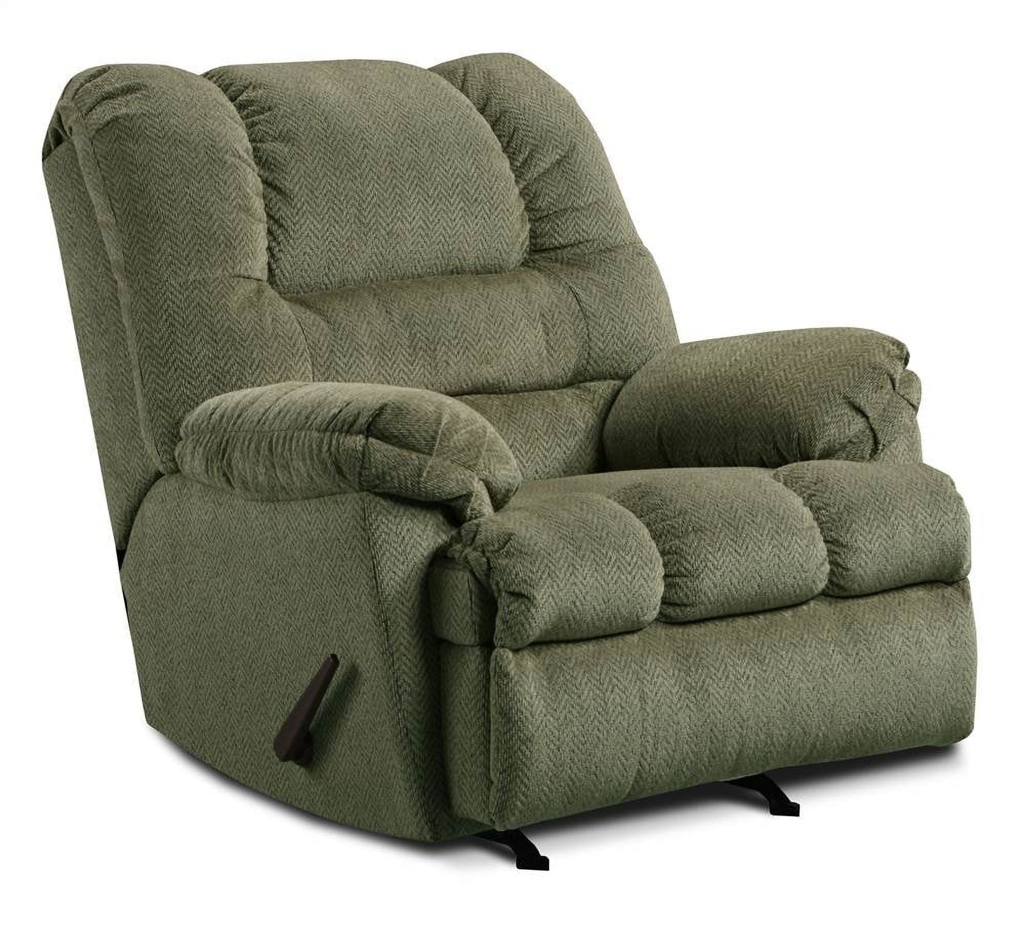 Simmons Zig Zag Microfiber Rocker Recliner Walmart