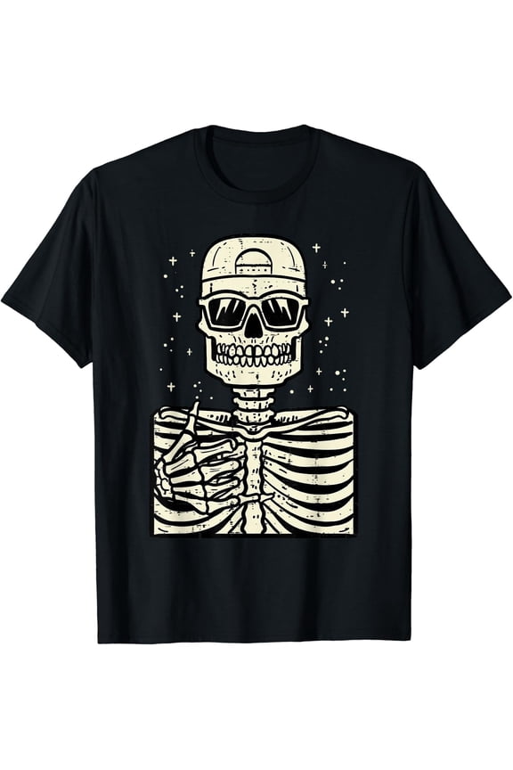Rocker Rock Cool Goth Men Boys Teen Casual Cute Graphic T-Shirt