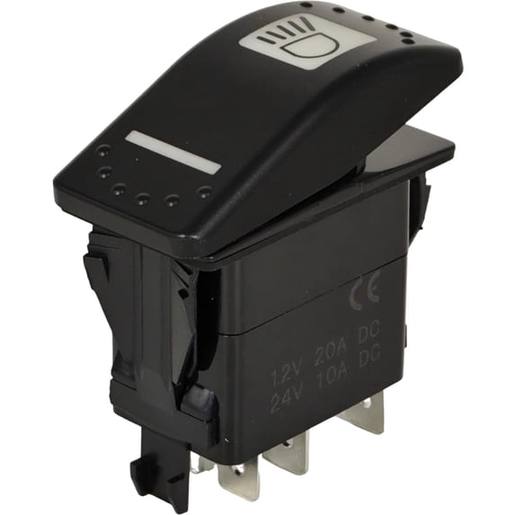 Rocker Switch 142-9328 Front Work Light Compatible with Caterpillar 242B3 226B 246B 236B3 257B3 232B 252B 259B3 257B 277B 247B3 226B3 287B 248B 268B 236B 252B3 216B3 242B 262B 247B 267B