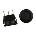 thumbnail image 1 of Rocker Switch Round Orange Led, 1 of 2