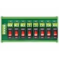 thumbnail image 1 of Rocker Switch Thermal Circuit Breaker Overload Protector 8 Channel Power Distribution Module DIN Rail Mount$$Tools & Hardware Other, 1 of 7