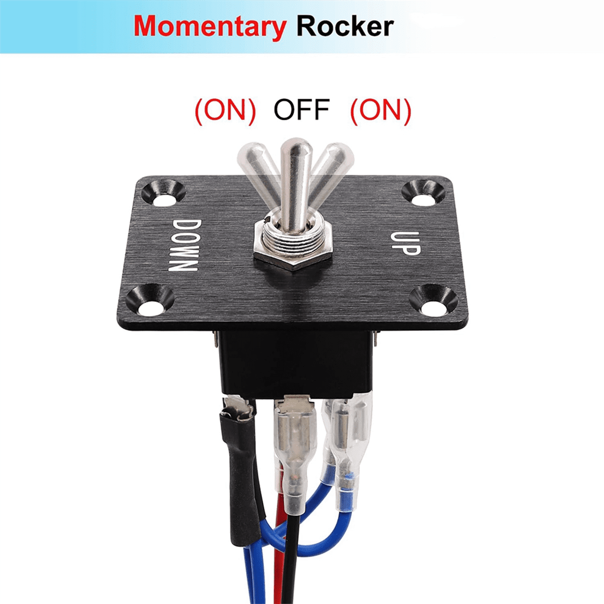 Rocker Toggle Switches Momentary 6 Pin 3 Position (ON)Off(ON)UP/Down