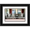 thumbnail image 1 of Rockers on the Porch I 2x Matted 24x18 Black Ornate Framed Art Print by Hausenflock, Alan, 1 of 2