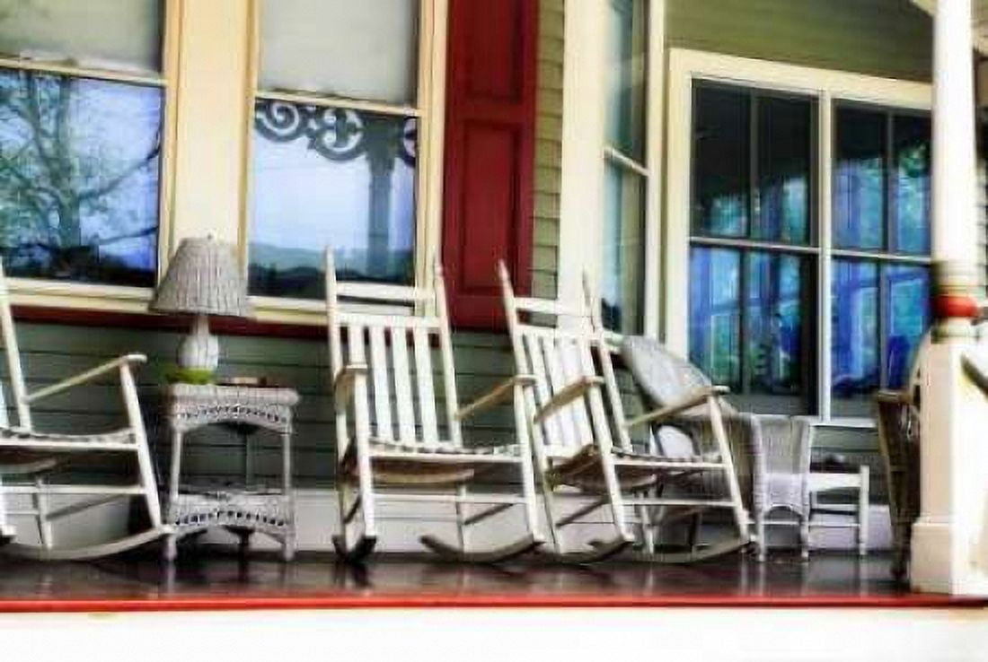 Rockers on the Porch II Canvas Art - Alan Hausenflock (20 x 28)