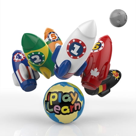 Rocket Bowling Set