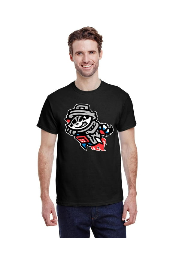 Rocket City Trashs Pandas Gift Unisex tee, for men & women, up to size 5XL.