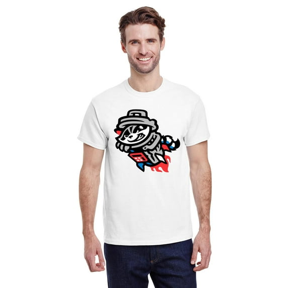 Rocket City Trashs Pandas Gift Unisex tee, for men & women, up to size 5XL.