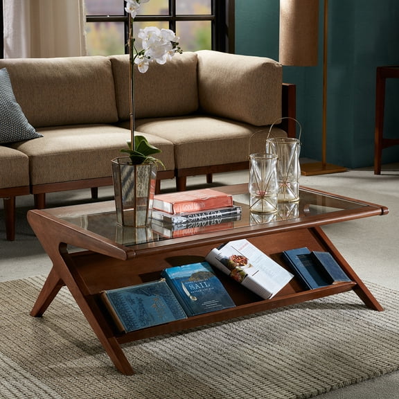 Rocket Coffee Table w/Tempered Glass 48489