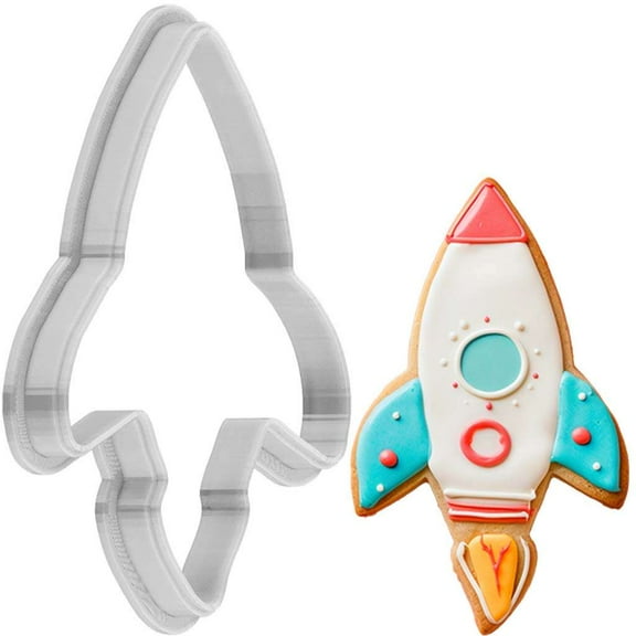 Rocket Cookie Cutter 4 Inch Made in USA by WONDERTORY