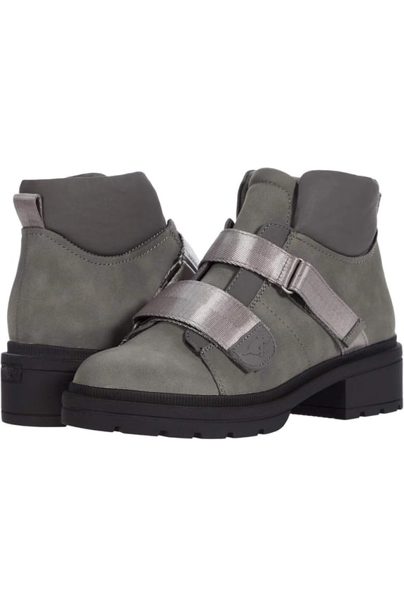 Ilani Boots Women's US 7.5 Dark Gray Round Toe Ankle Booties JOBB133