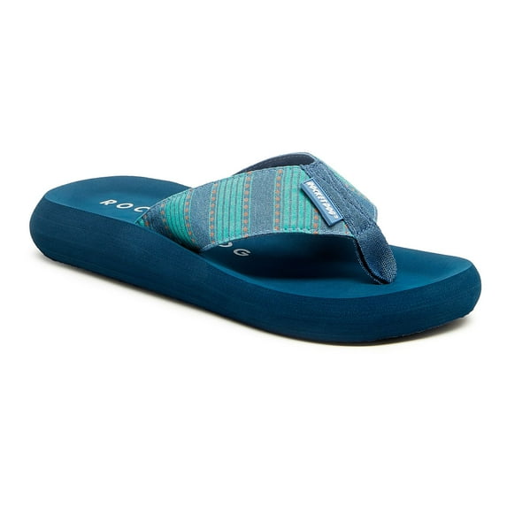 Rocket Dog Spotlight 2 Women's Flip Flop Sandals Color: Blue Multi Size: 9