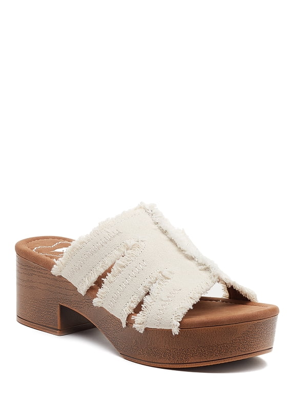 Women's Clipper Slide Heeled Sandals