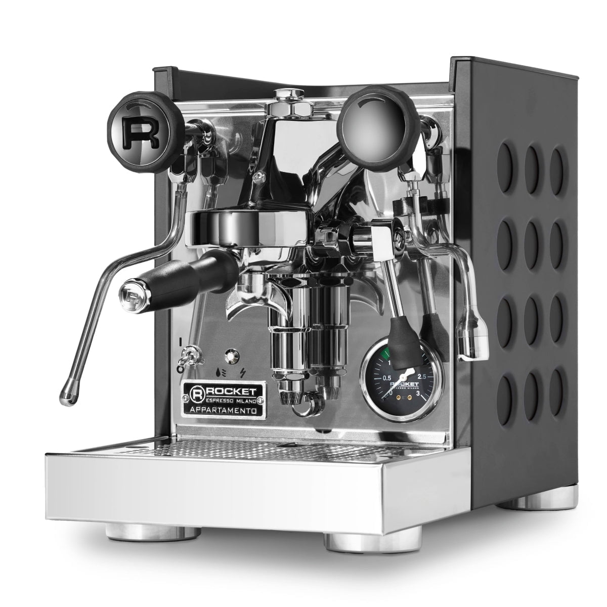 Rocket Espresso Appartamento TCA Espresso Machine (Black/Black